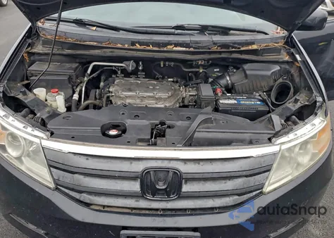 2013 Honda Odyssey Exl z USA, uszkodzony, nr VIN 5FNRL5H68DB069580